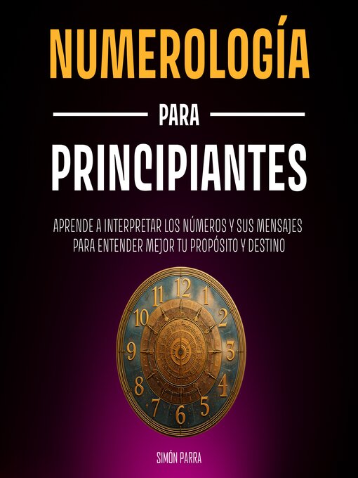 Title details for Numerología para principiantes by Simón Parra - Available